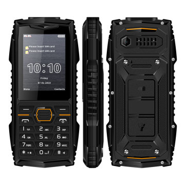 low price china UNIWA WG95 2.4 Inch  IP68 Resistive Screen Anti-Shock Waterproof Big Battery 3G Rugged Unlock Cell Phones